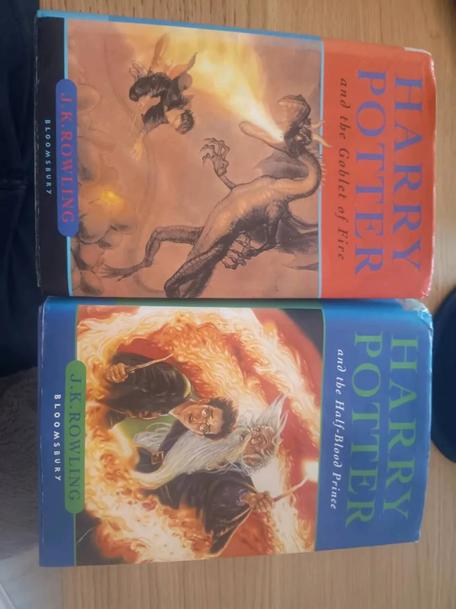 Harry Potter Half Blood Prince, Goblet of Fire - Image 1