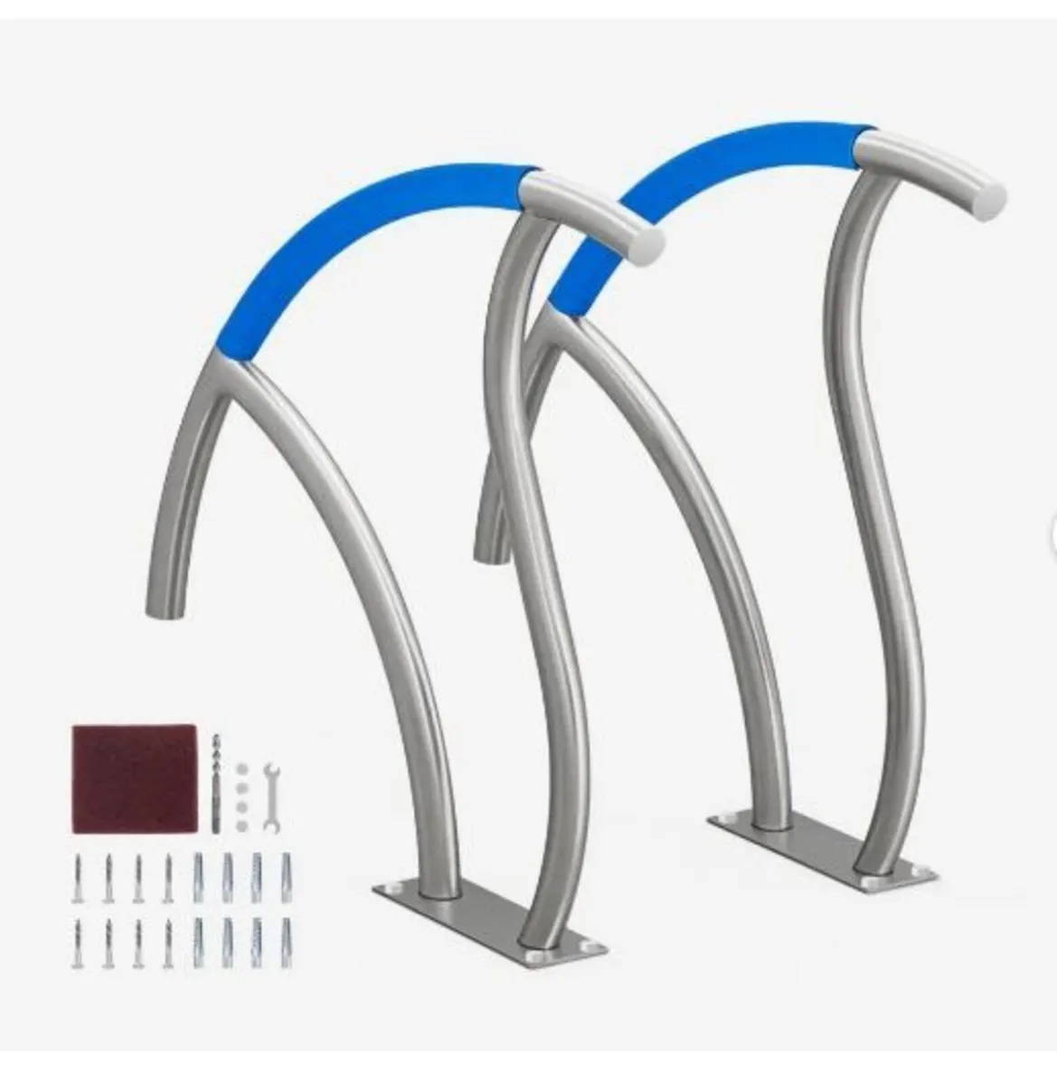 Pool Handrail, 2 PCS 30x30 in Pool Railing - Image 1