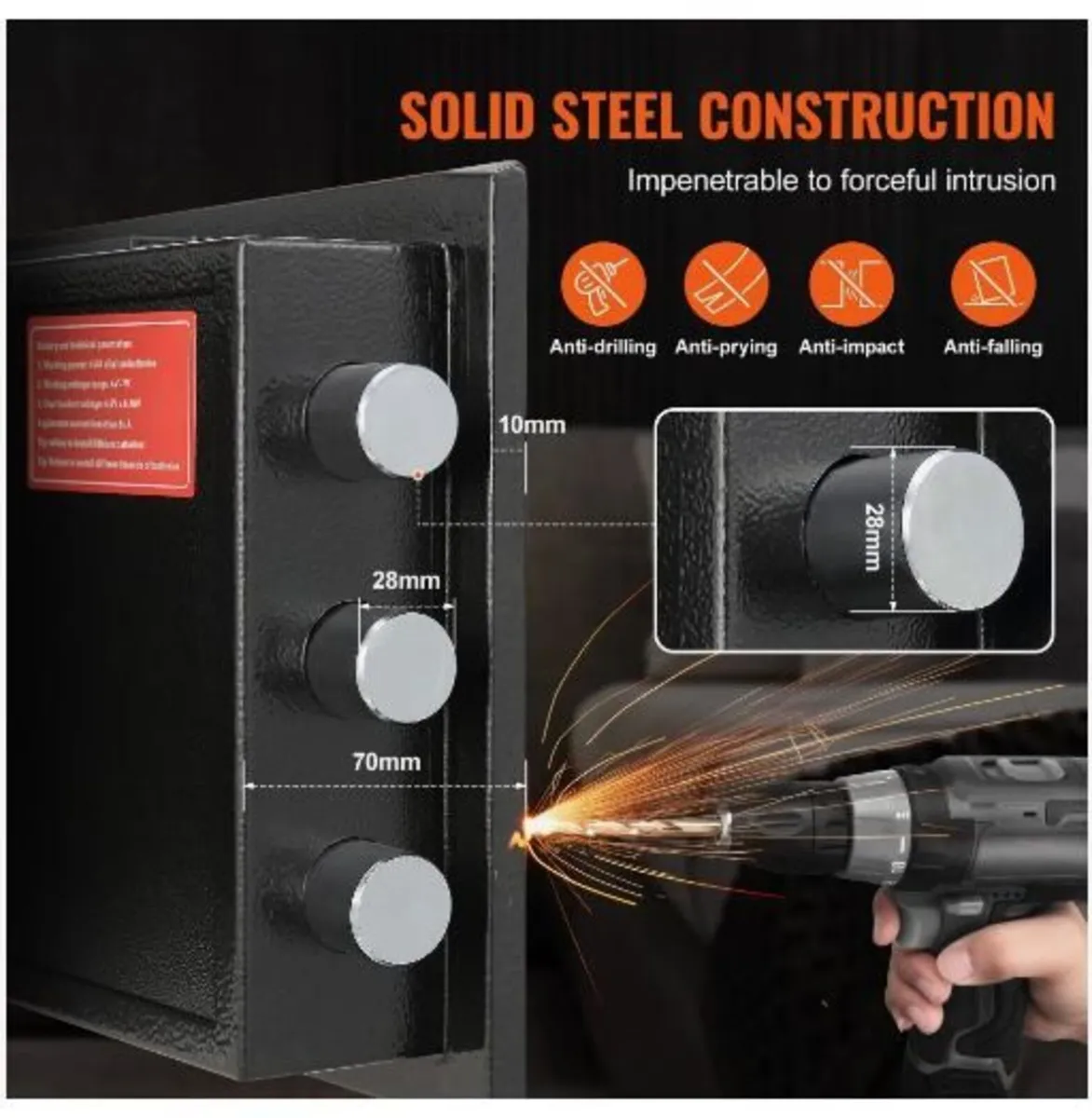 1.7 Cub Depository Safe, Deposit Safe - Image 3