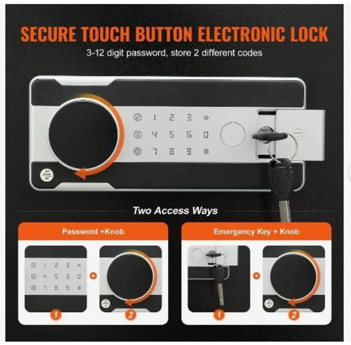 1.7 Cub Depository Safe, Deposit Safe - Image 4