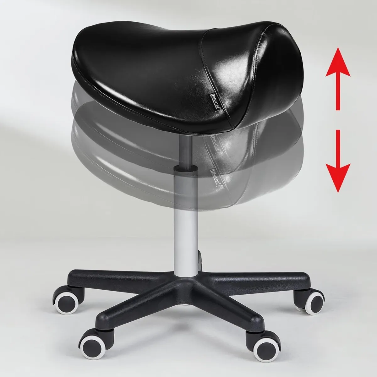 Master Massage Saddle Stool Rolling Swivel Work - Image 3