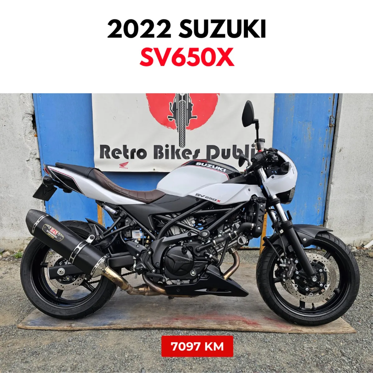 2022 Suzuki SV650X - Image 1