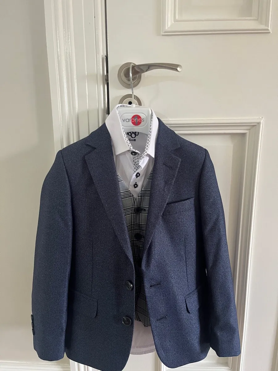 Navy 4-piece Communion outfit - Image 1