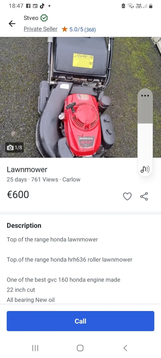 Honda lawnmower - Image 4