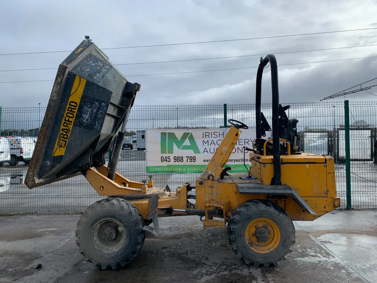 2007 BARFORD 3T SWIVEL DUMPER FOR AUCTION - NAAS - Image 2
