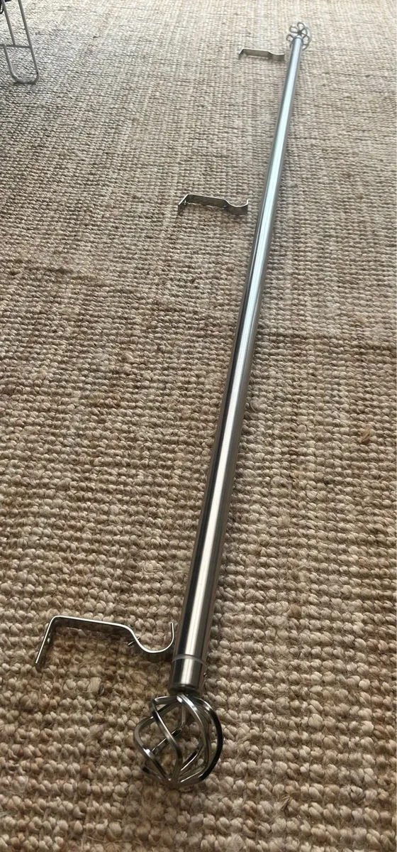 Two sets of metal Curtain Rails - Image 2
