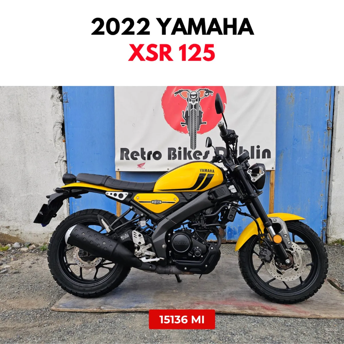 2022 Yamaha XSR125 - Image 1