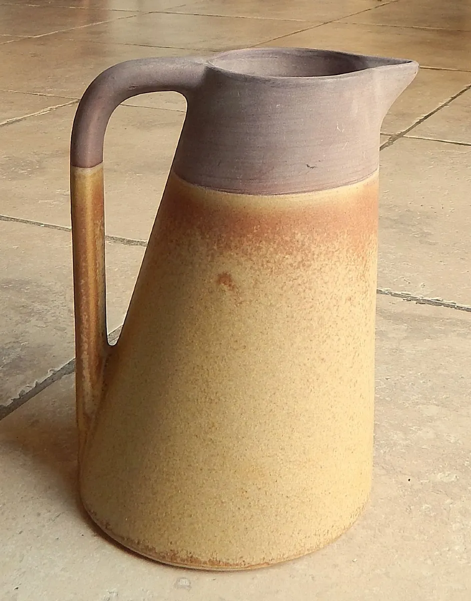 Large Handmade Pottery Jug by Ian Snow - Image 1