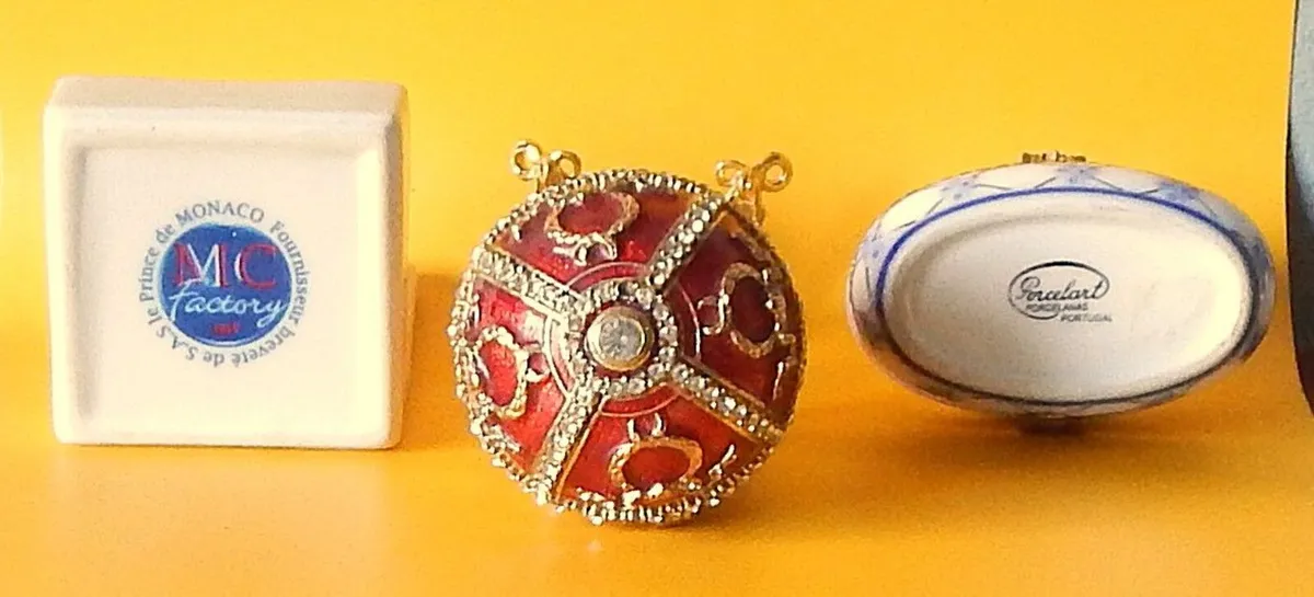 Selection of 3 Trinket Boxes - Image 3