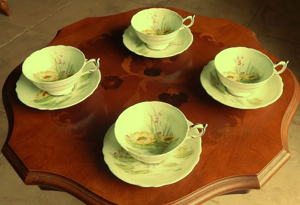 Vintage Paragon Fine Bone China Cups & Saucers - Image 1
