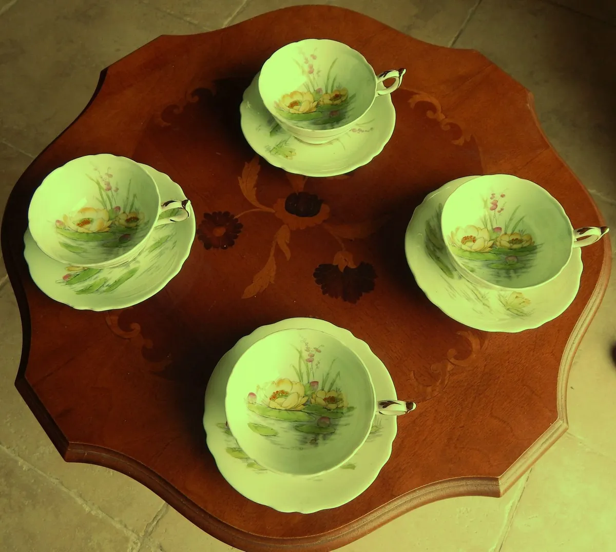 Vintage Paragon Fine Bone China Cups & Saucers - Image 2