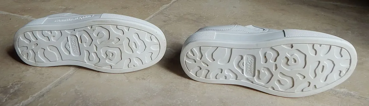 Pair of Alexander McQueen Deck Plimsoll Sneakers - Image 3