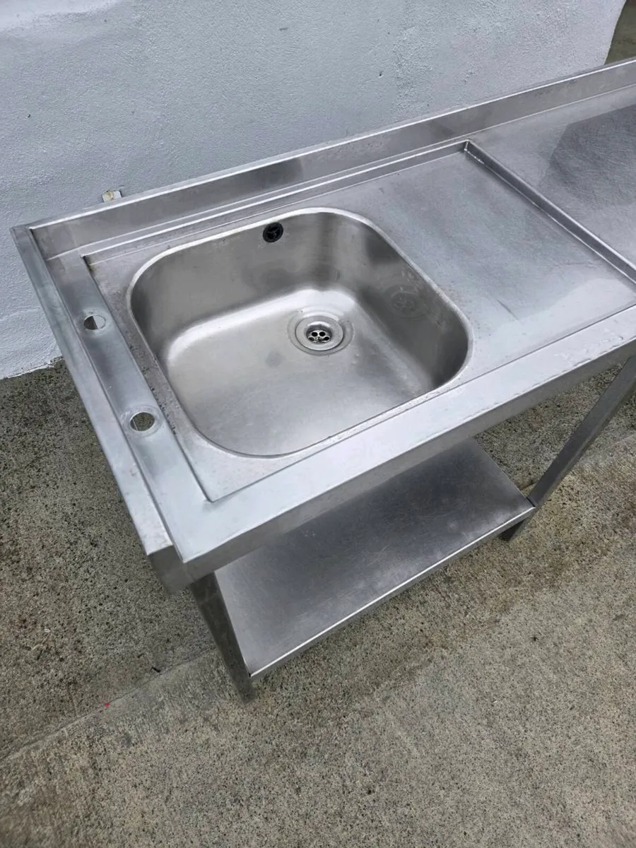 Stainless steel commerical sinks - Image 4