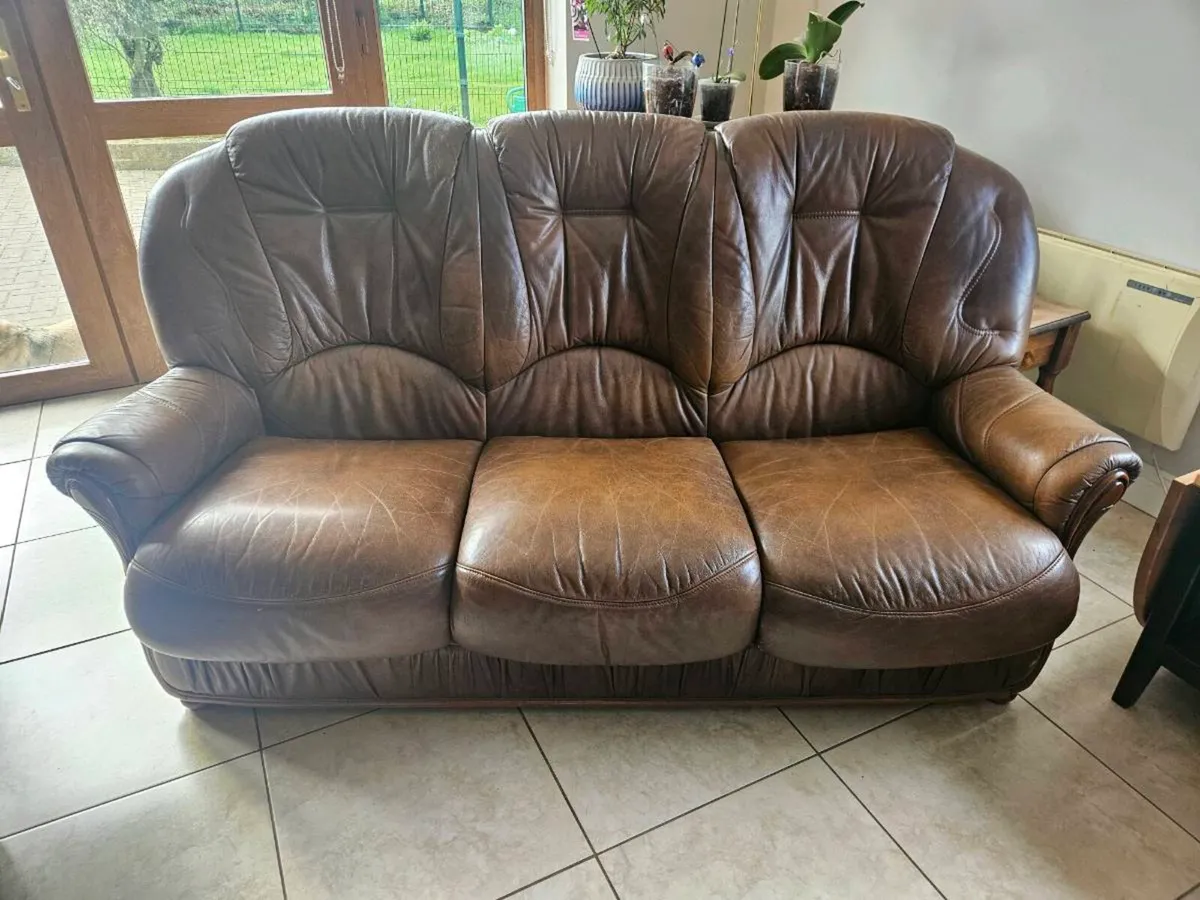 Couch and armchair - Image 1