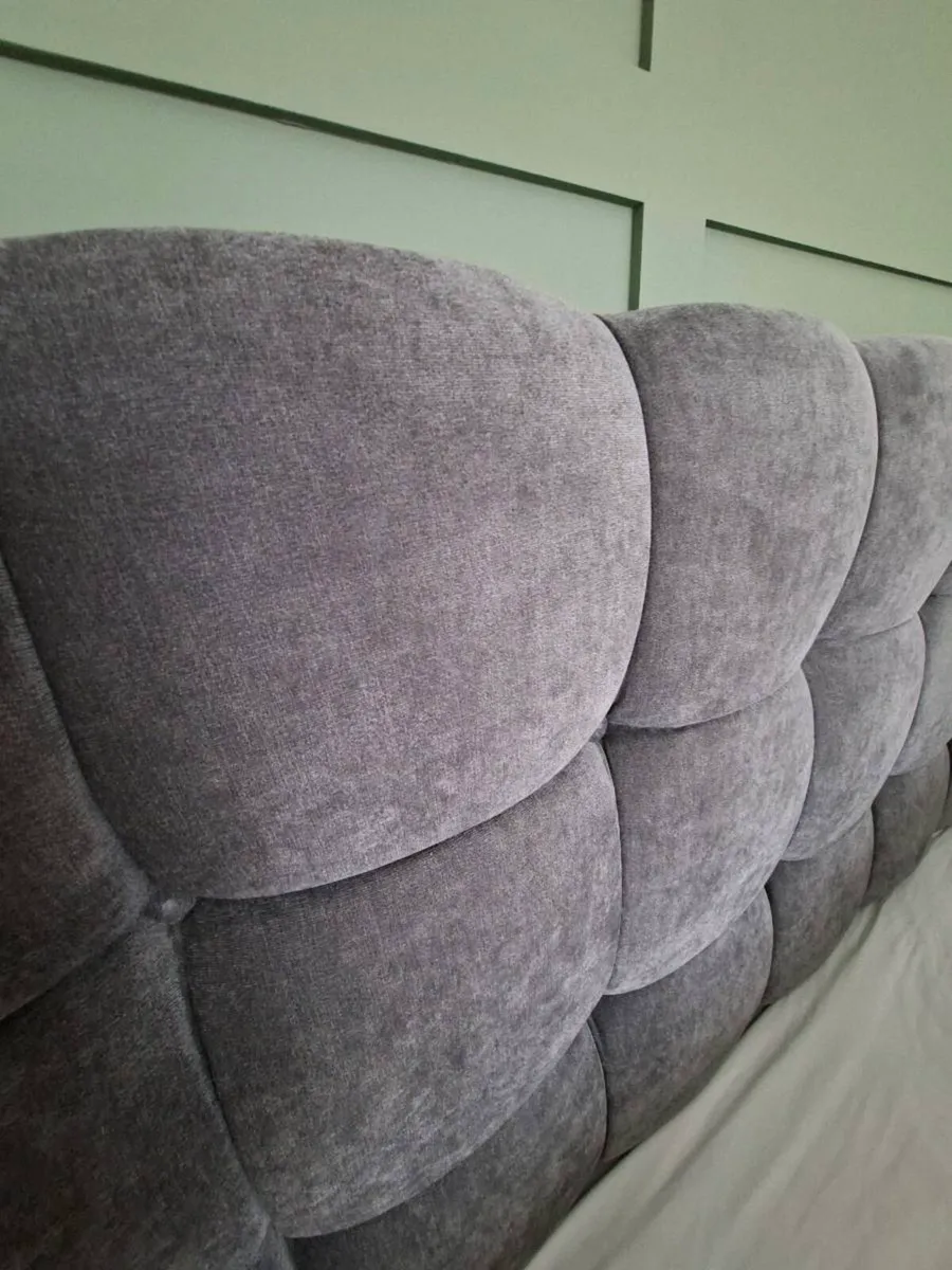Charcoal Grey Headboard - Image 1