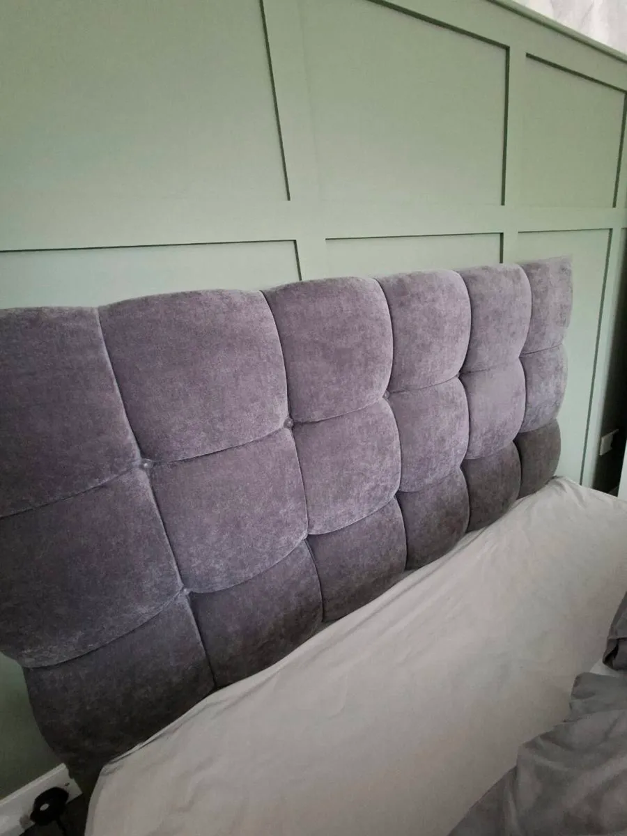 Charcoal Grey Headboard - Image 2