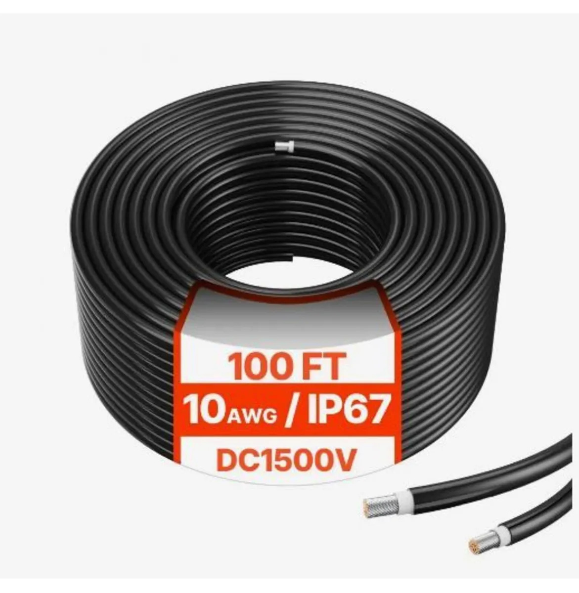 30.48m/100FT Solar Panel Extension Cable - Image 1