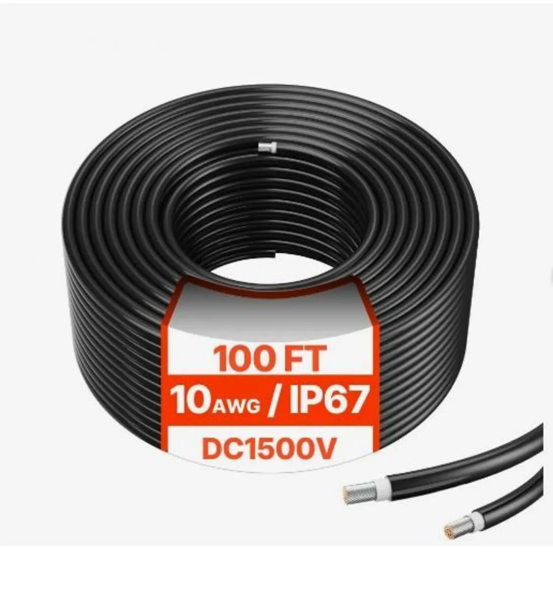 30.48m/100FT Solar Panel Extension Cable - Image 4