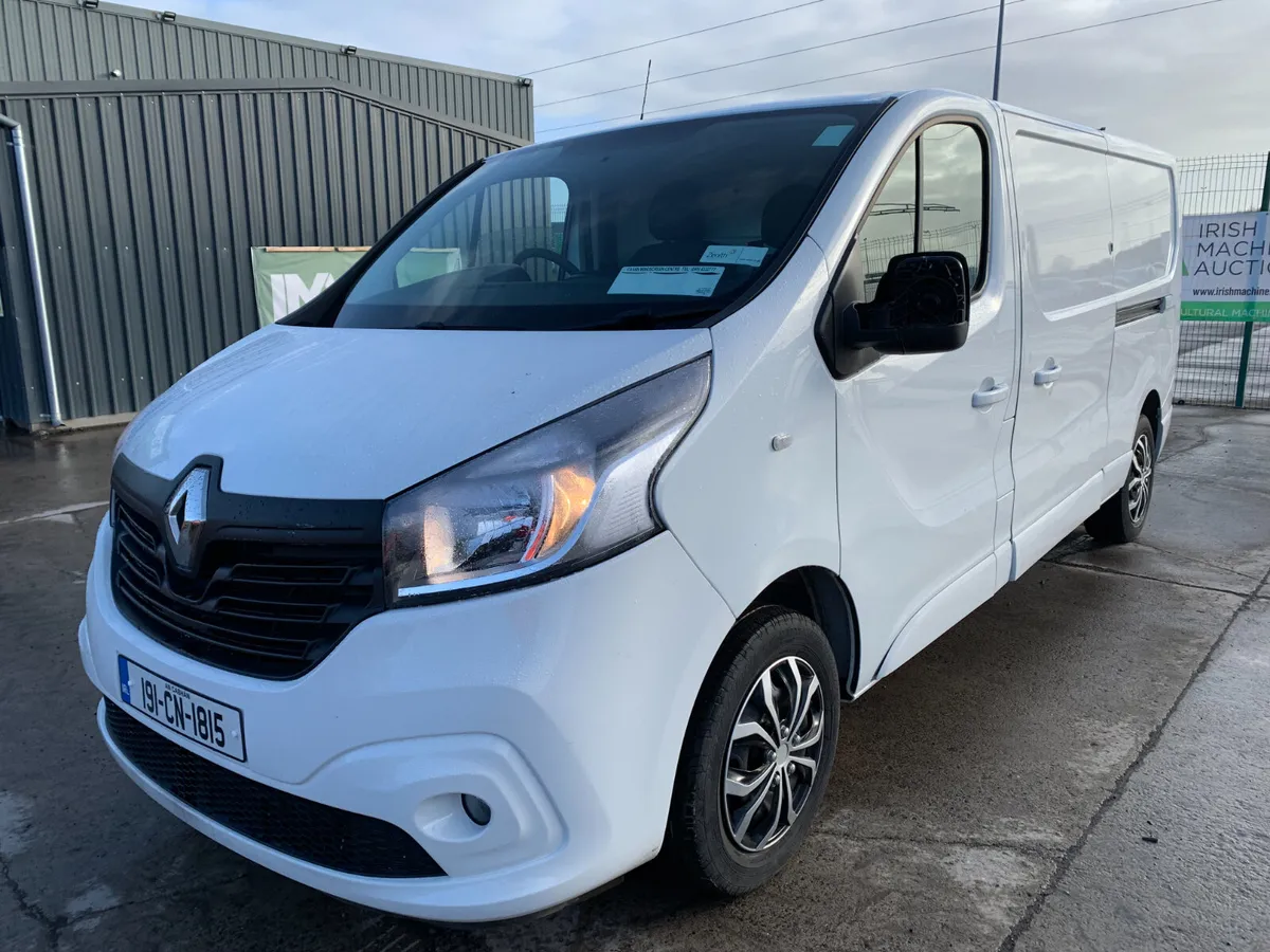 2019 RENAULT TRAFIC MWB VAN FOR AUCTION - NAAS - Image 1