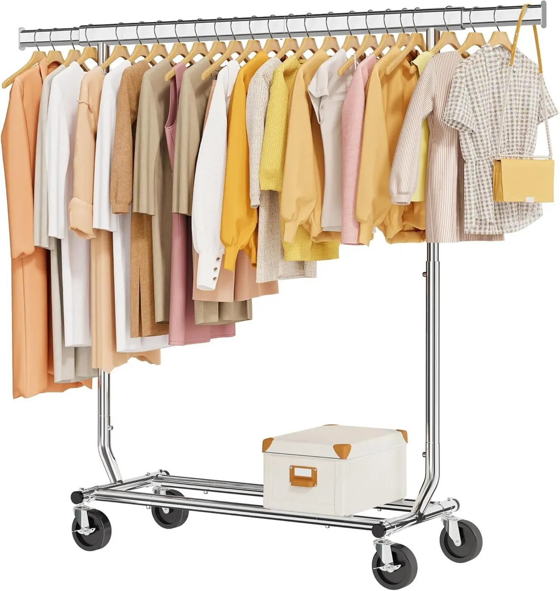 Clothes Rack Heavy Duty Clothing Load 350 LBS - Image 1