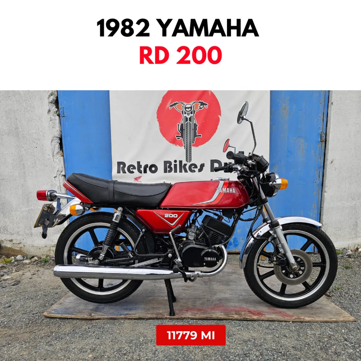 1982 Yamaha RD 200 - Image 1