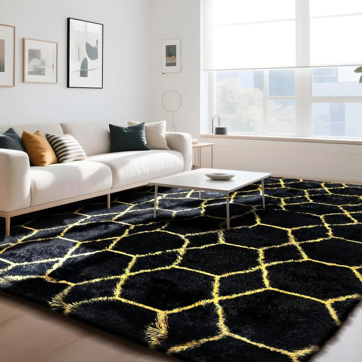 Geometric Rugs Living Room-200x300cm Extra Large - Image 1