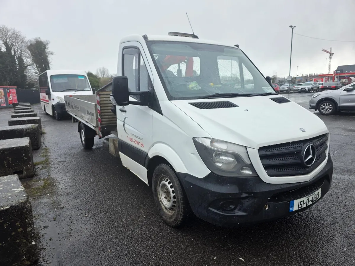 Mercedes Sprinter 2015 Pickup With Crane - Image 2