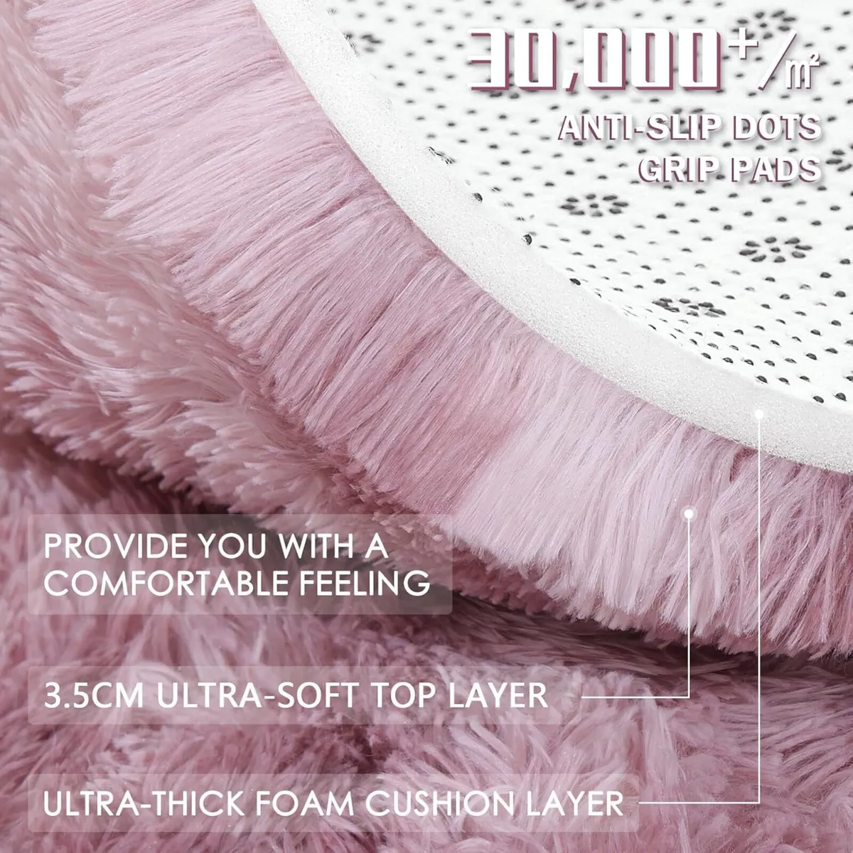 Rugs Living Room 200x280cm Area for Bedroom - Image 3