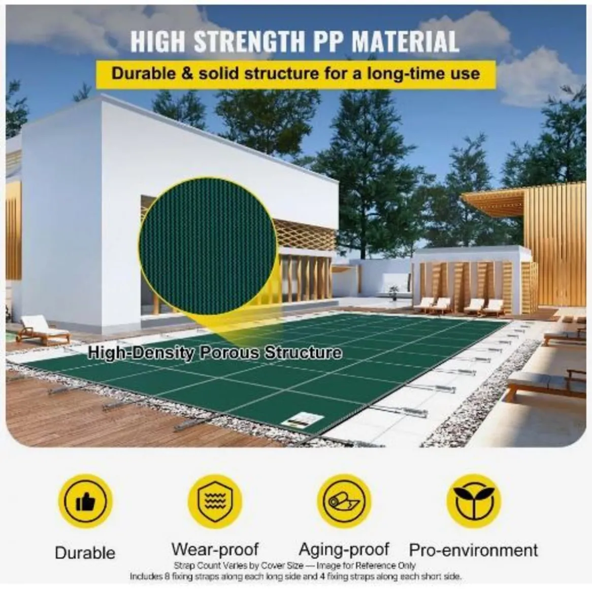 Swimming Pool Cover Pool Safety Cover - Image 4