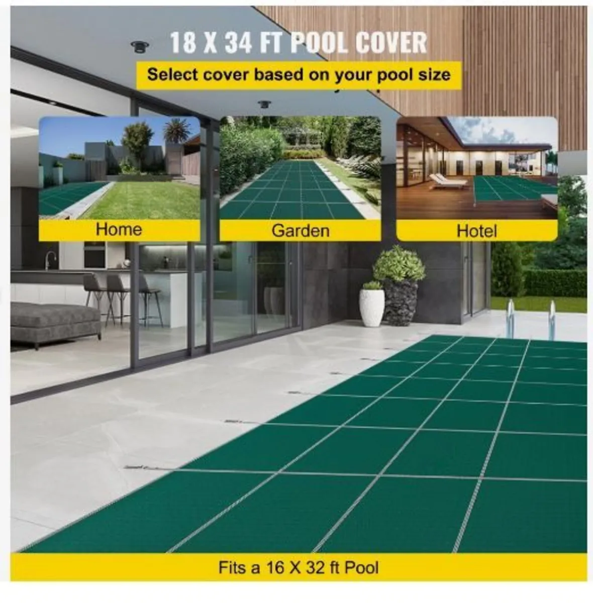 Swimming Pool Cover Pool Safety Cover - Image 3