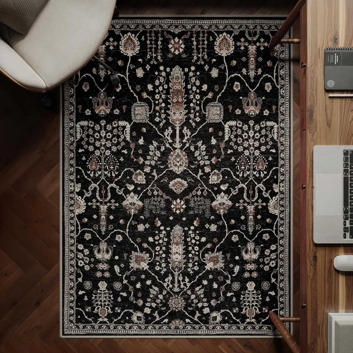 Machine Washable Rug 122x170cm 75% Recycled - Image 1