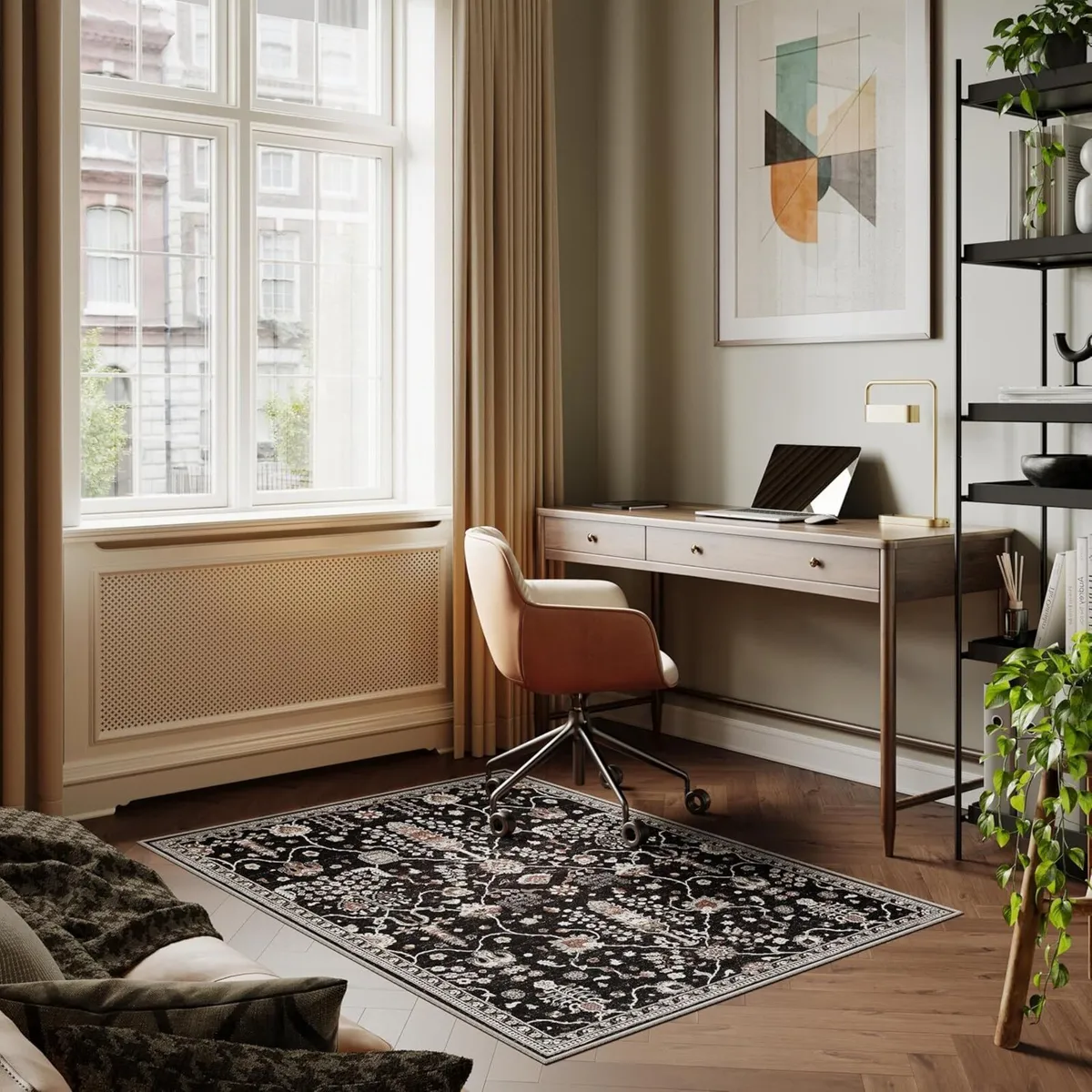 Machine Washable Rug 122x170cm 75% Recycled - Image 2