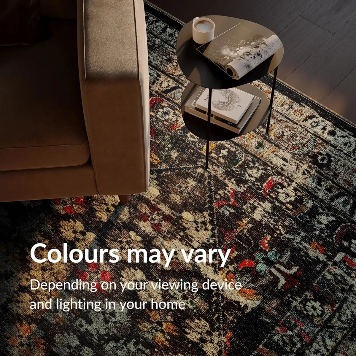 Machine Washable Rug 152x213cm 75% Recycled - Image 4