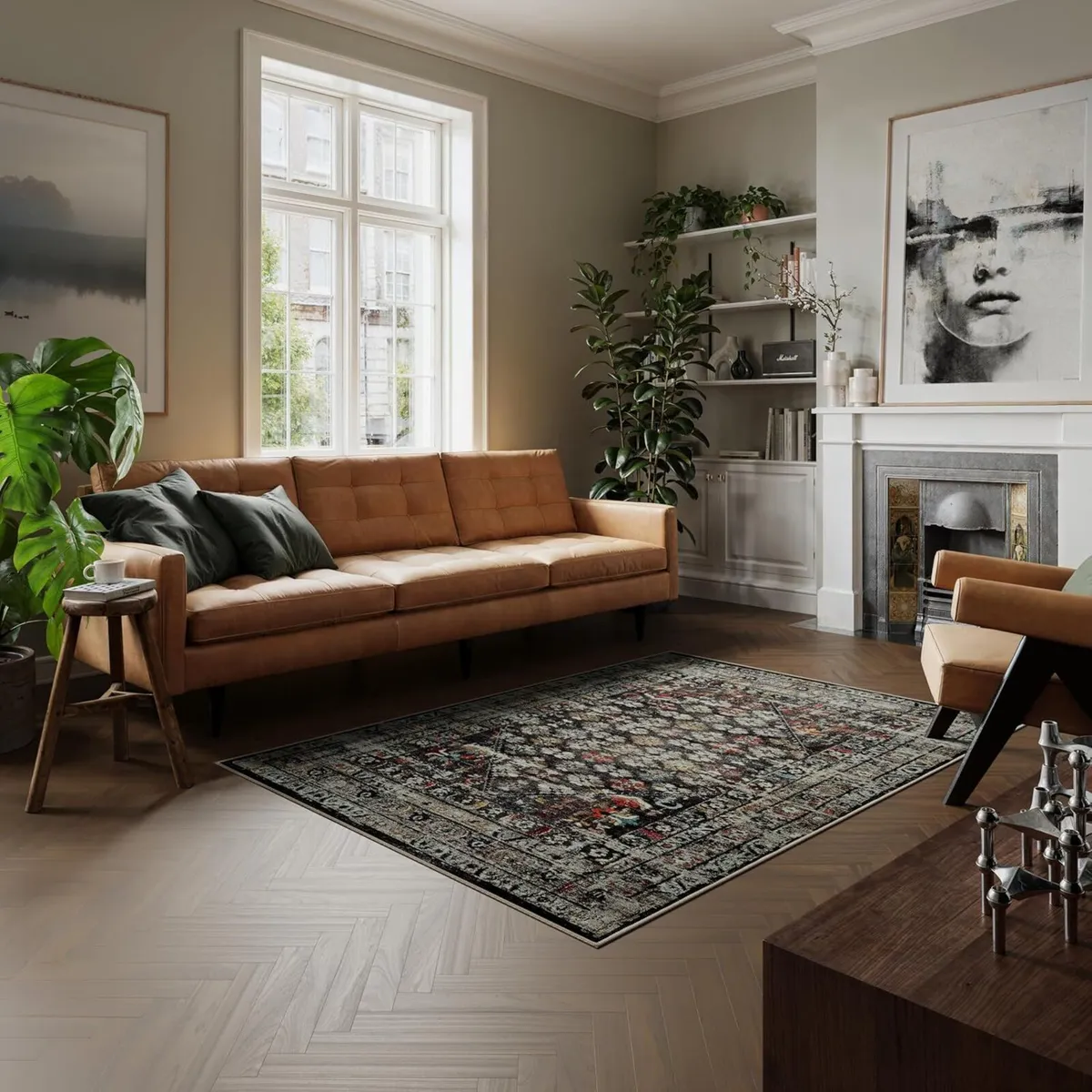 Machine Washable Rug 152x213cm 75% Recycled - Image 2