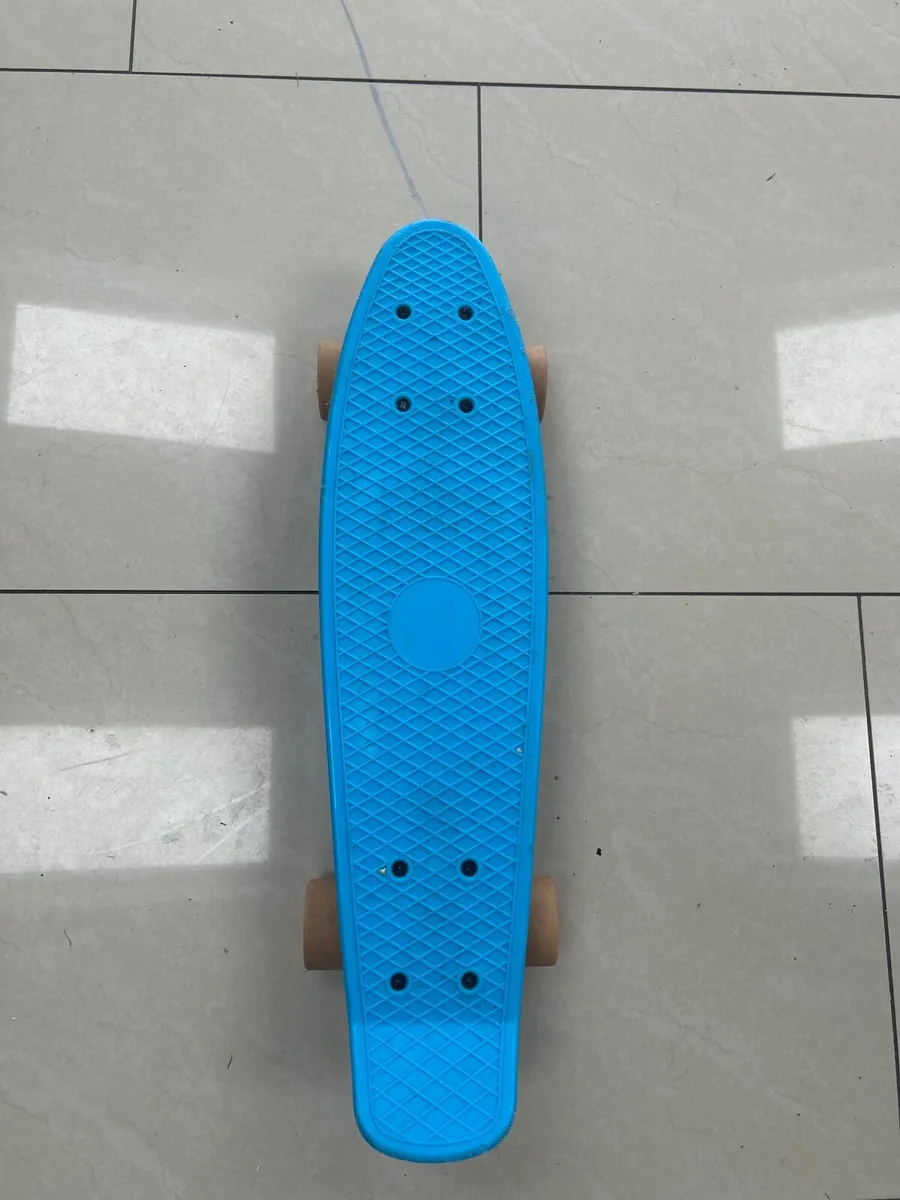 Blue penny board - Image 1