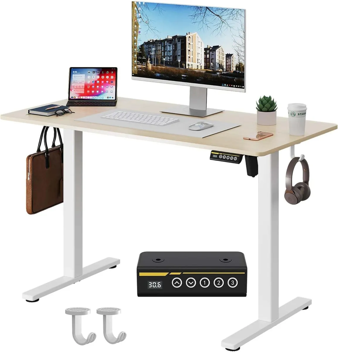 Electric Standing Desk 40x24 Inches Adjustable - Image 1