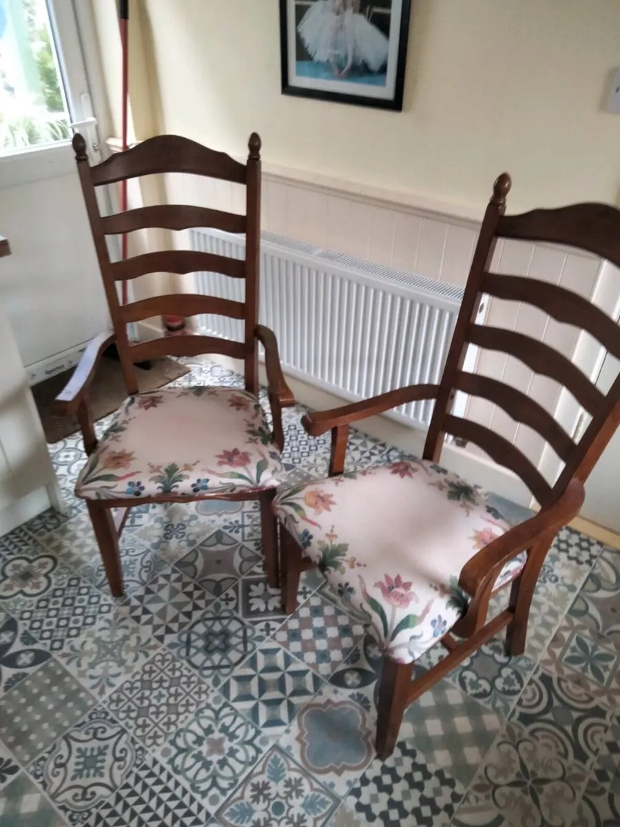 Two Carver Chairs - Image 2