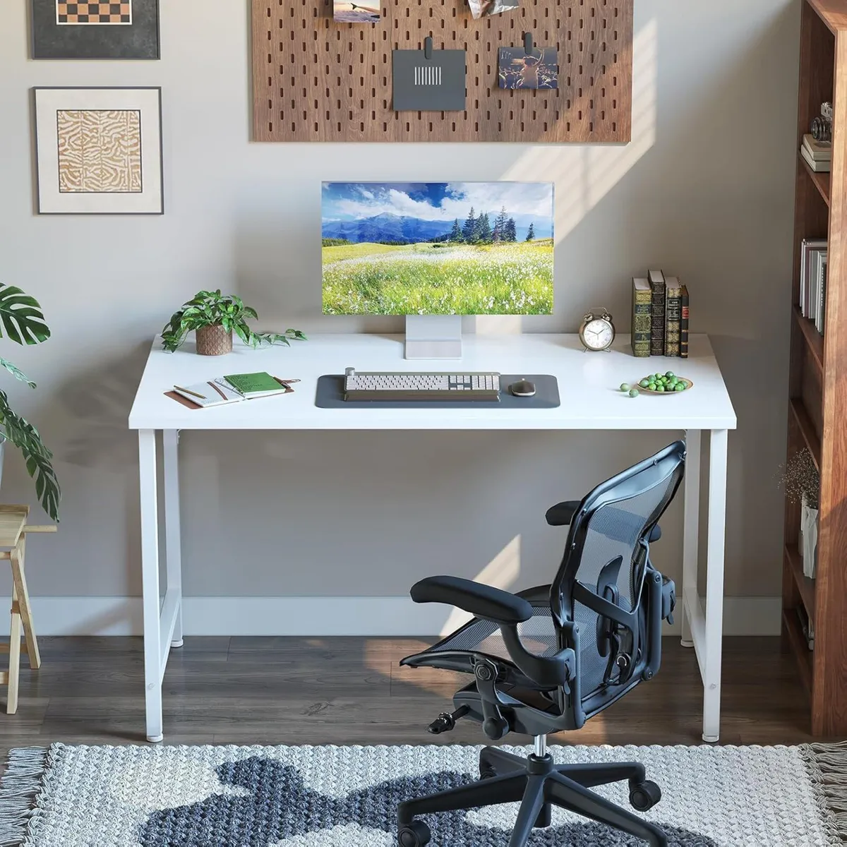 120 cm Computer Desk Home Office Study Writing - Image 2