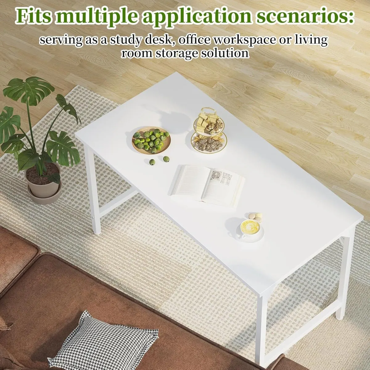 120 cm Computer Desk Home Office Study Writing - Image 4