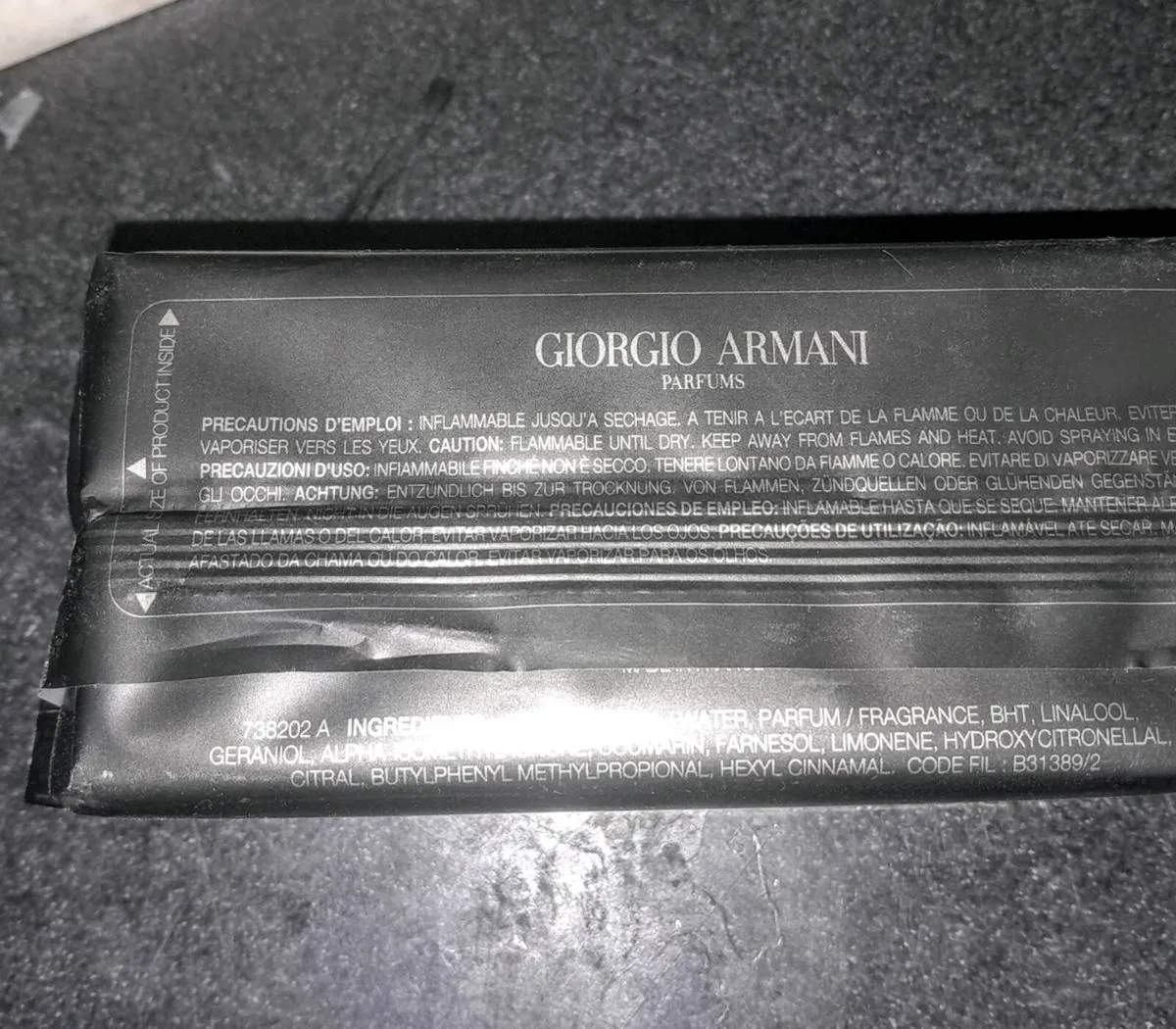 Men Emporio Armani Edt 50ml - Image 3