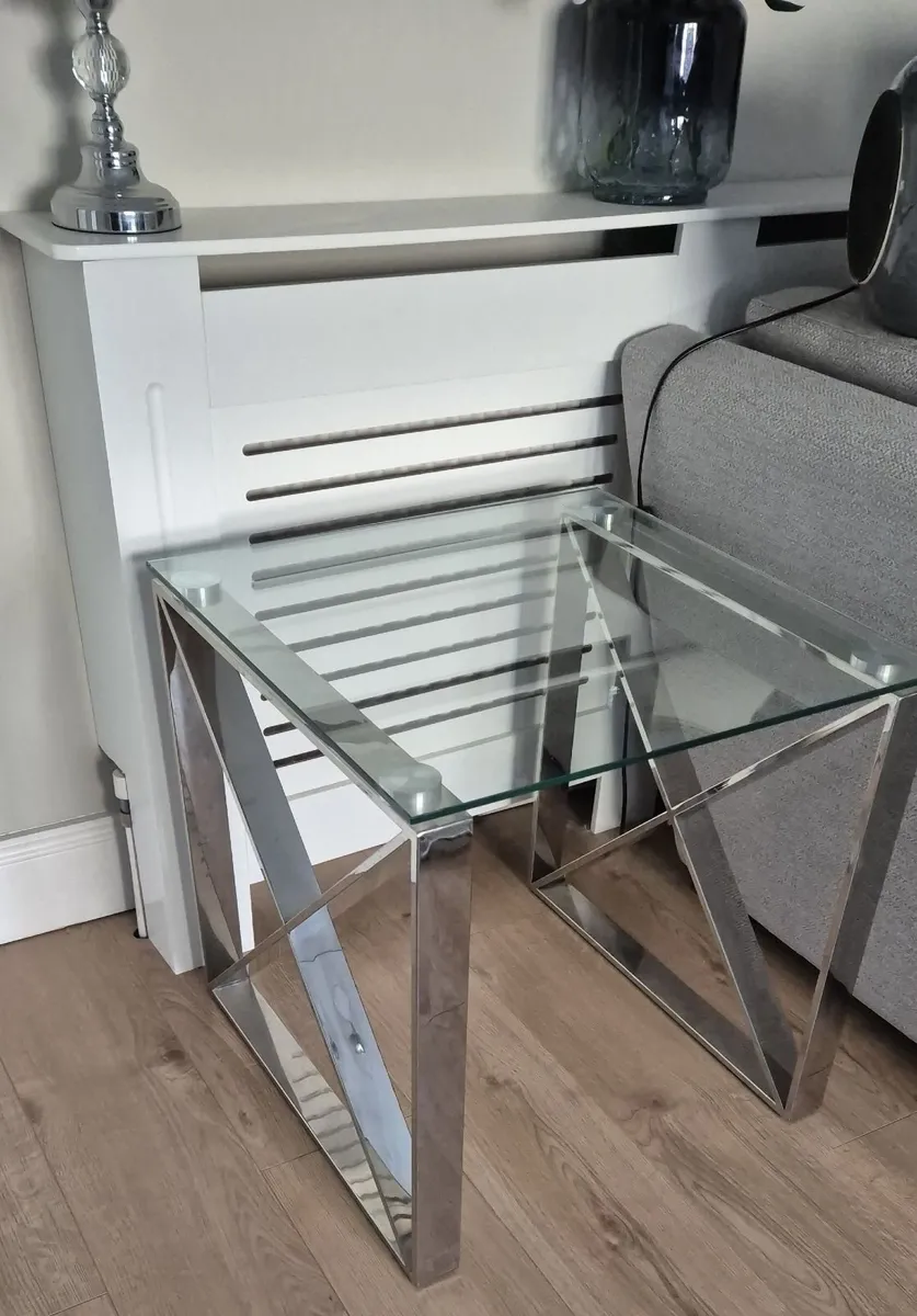 Coffee Table & 2 Side Tables  For Sale - Image 2