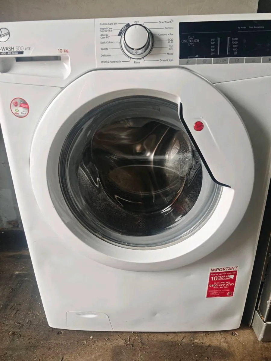 Hoover washing machine 10kg - Image 1