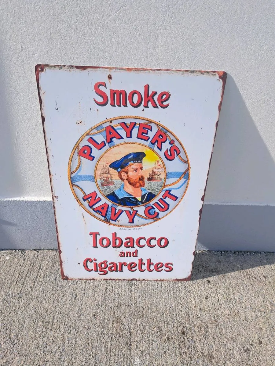 Large players metal sign - Image 1