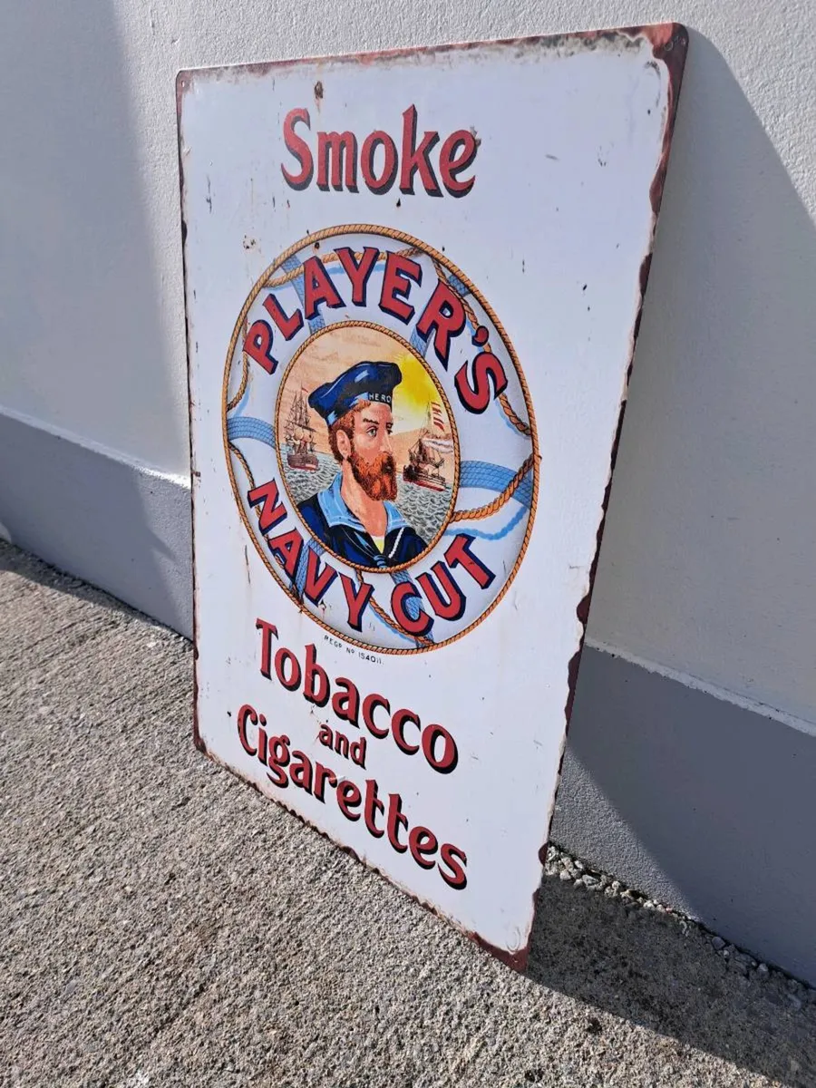 Large players metal sign - Image 2