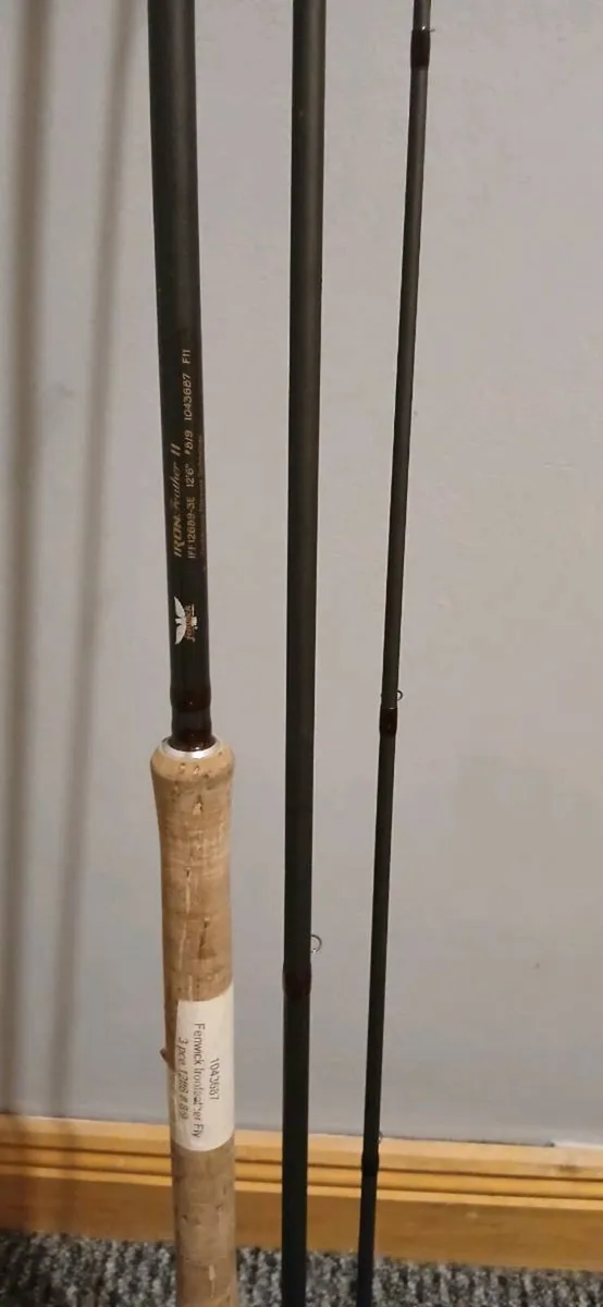 Fenwick iron feather 3pce salmon fly rod - Image 2