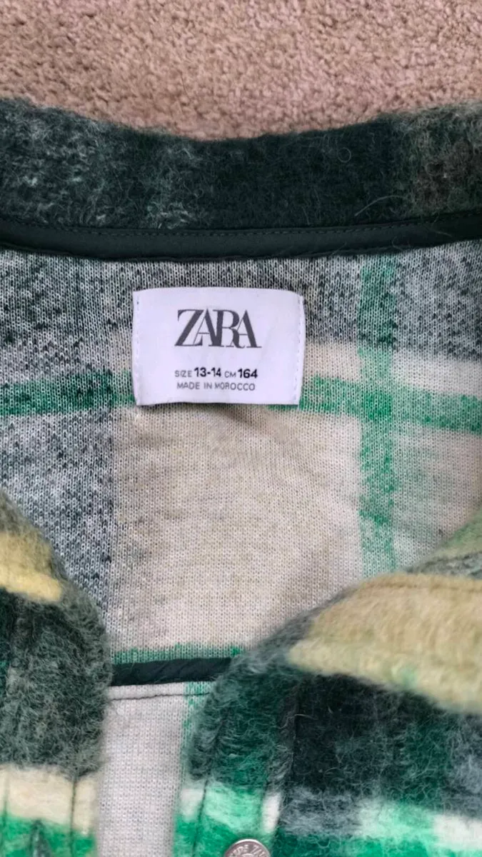 Zara Green Jacket      FB Sister sleeveless jacket - Image 3
