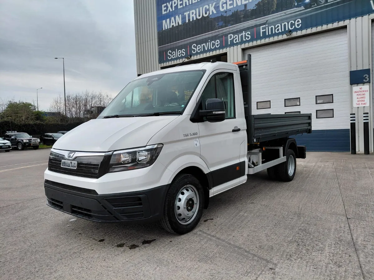 MAN TGE  5.1 160BHP RWD TIPPER - Image 1