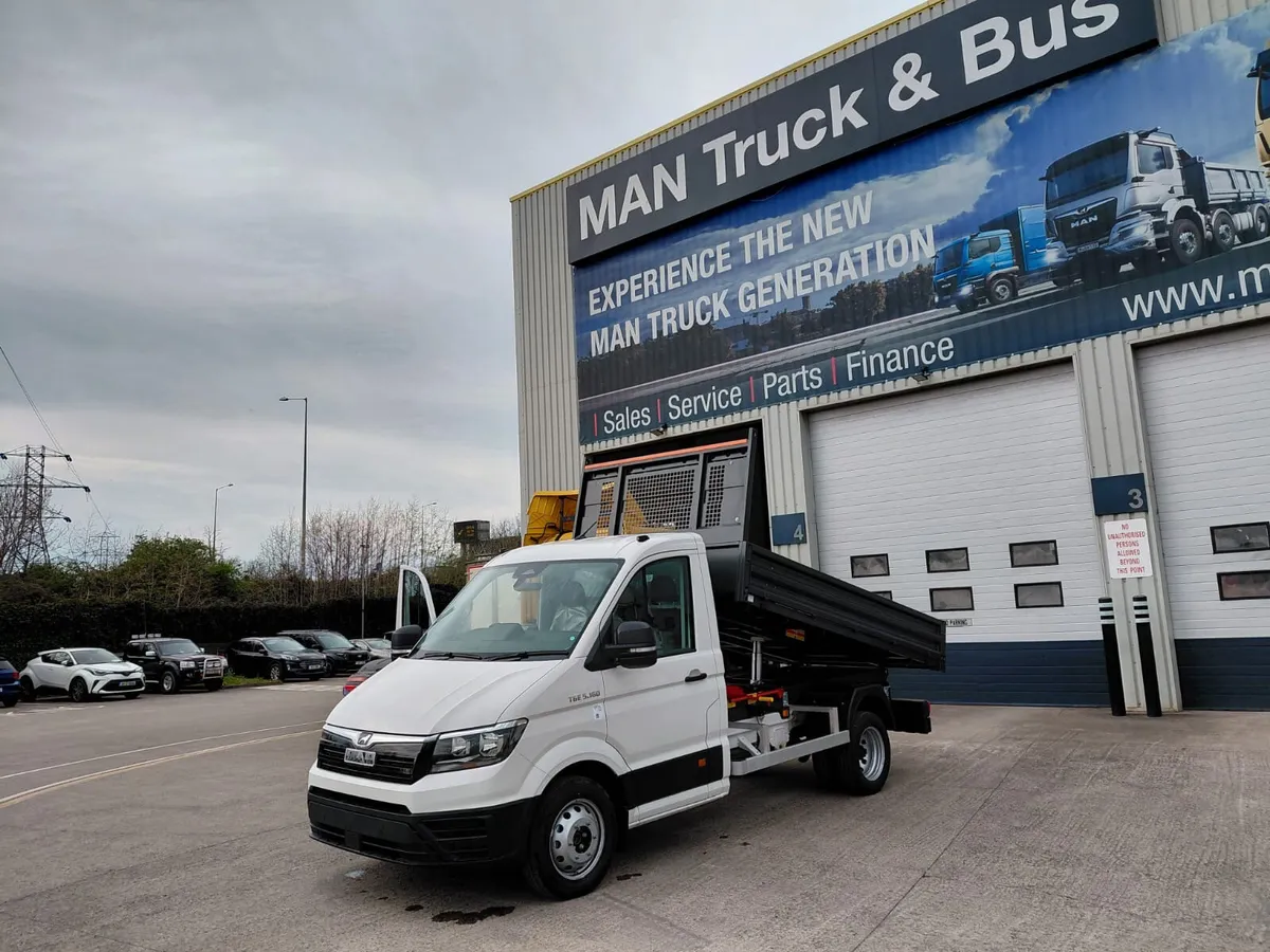 MAN TGE  5.1 160BHP RWD TIPPER - Image 2