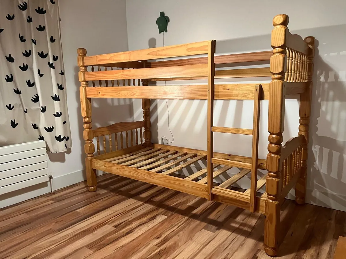 High-Quality Solid Pine Bunk Beds - Image 4