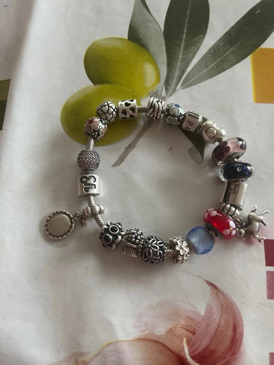 Pandora charm bracelet - Image 1